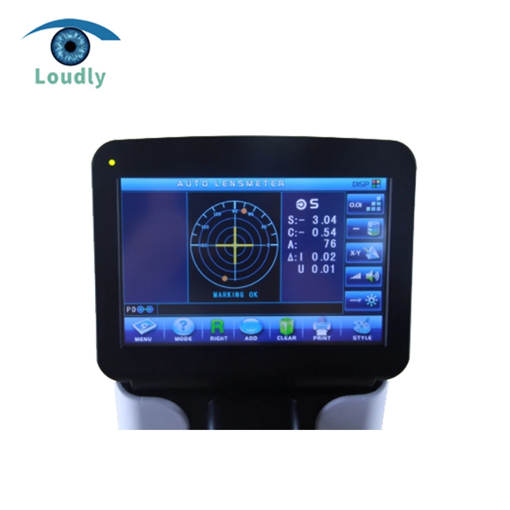 Китай горячая распродажа Автоматический линзметр с 7 дюймов чувствительный
