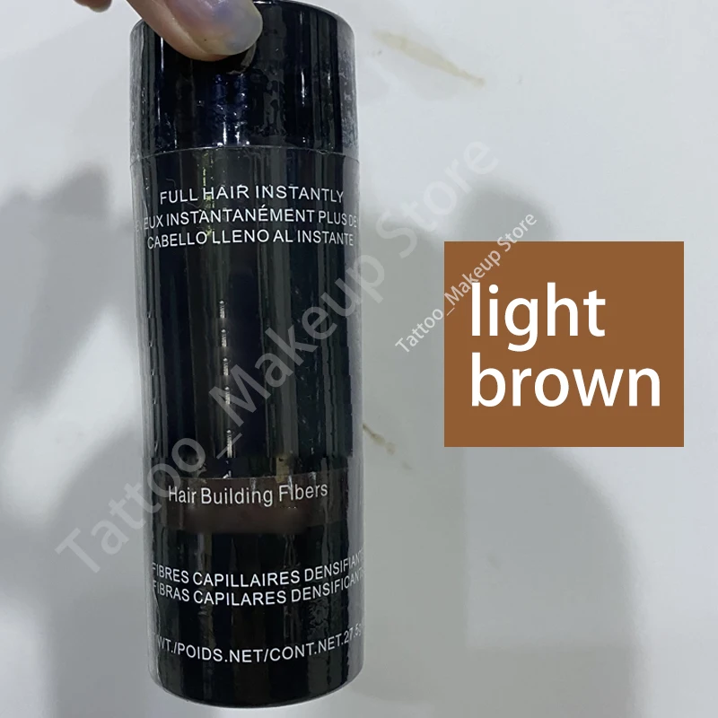 Woman Wan Black Hair fibers Set Growth Fibers Keratin Thickening Spray Building LossProducts Powder 27.5g | Красота и здоровье