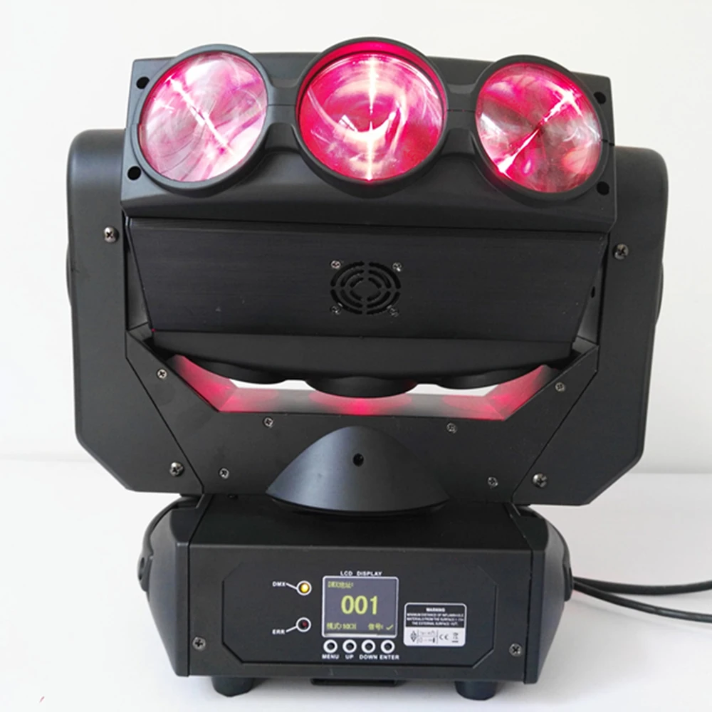 

4pcs/9x12w beam lights rgbw 4in1 dmx moving head light professional stage disco equipment