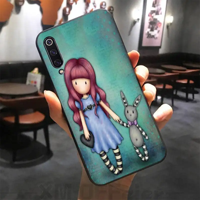 

Cute Cartoon Girl Santoro Gorjuss Phone Case For Xiaomi Note Max Mi 3 7 8 9se Redmi 7 7a 8 8t 9 10 Pro Lite Cases Cover