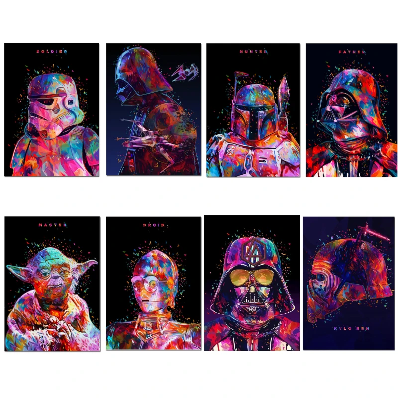 5D DIY алмазная живопись персонаж звездных войн Дарт Вейдер Анакин Скайуокер
