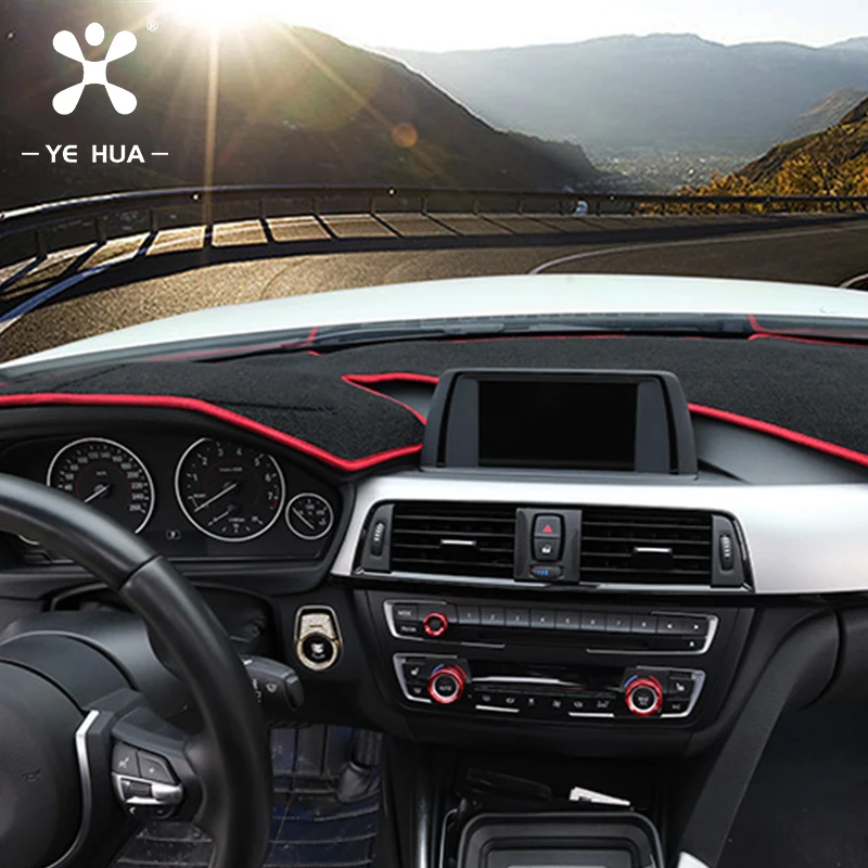 

Для BMW F30 защита от затенения центральной консоли нескользящий коврик 3 серии специализированный коврик Eva коврик автомобильные аксессуары