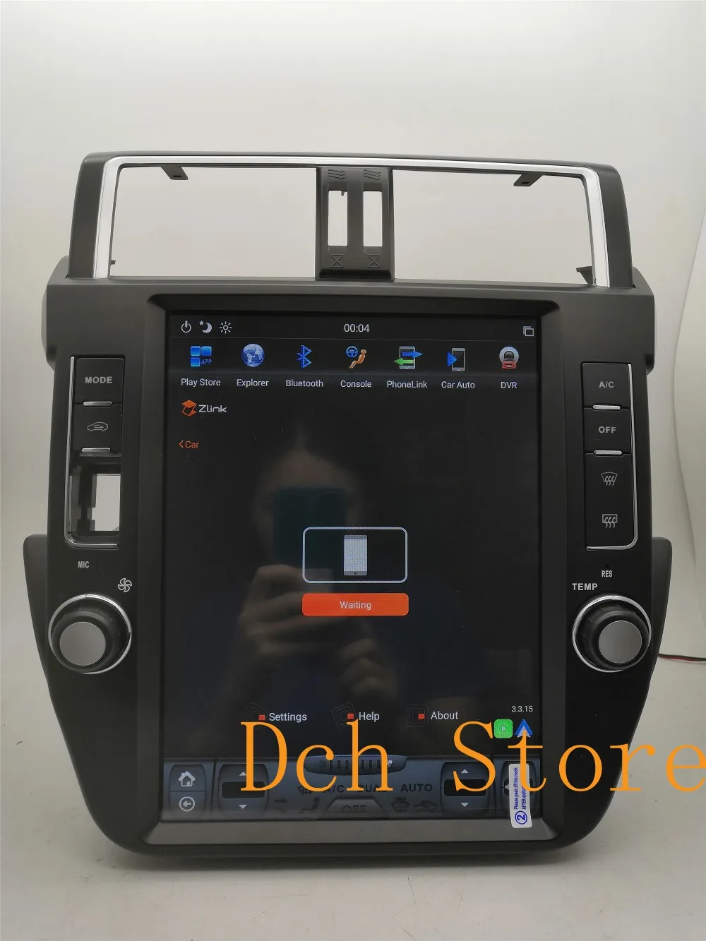 12,1 ''радио tesla стиль Android 8,1 автомобильный DVD gps навигатор для Toyota Land Cruiser Prado PX6 CARPLAY