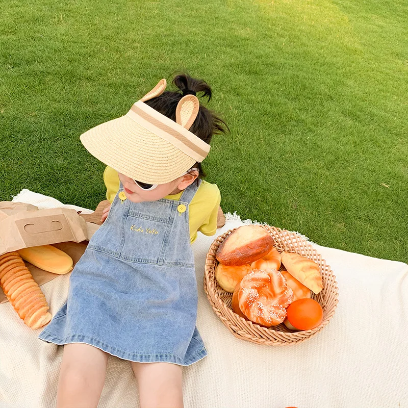 2020 универсальное джинсовое платье-жилет в Корейском стиле милые хлопковые