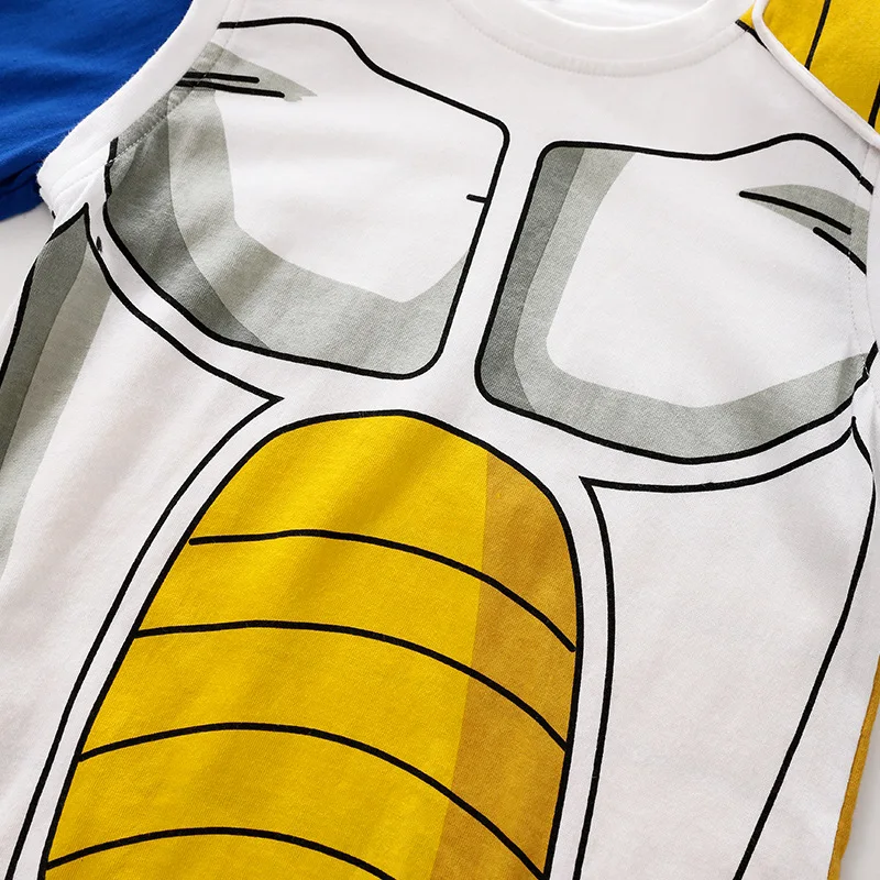 Костюм для косплея дракона DBZ из аниме хлопковый комбинезон новорожденных одежда