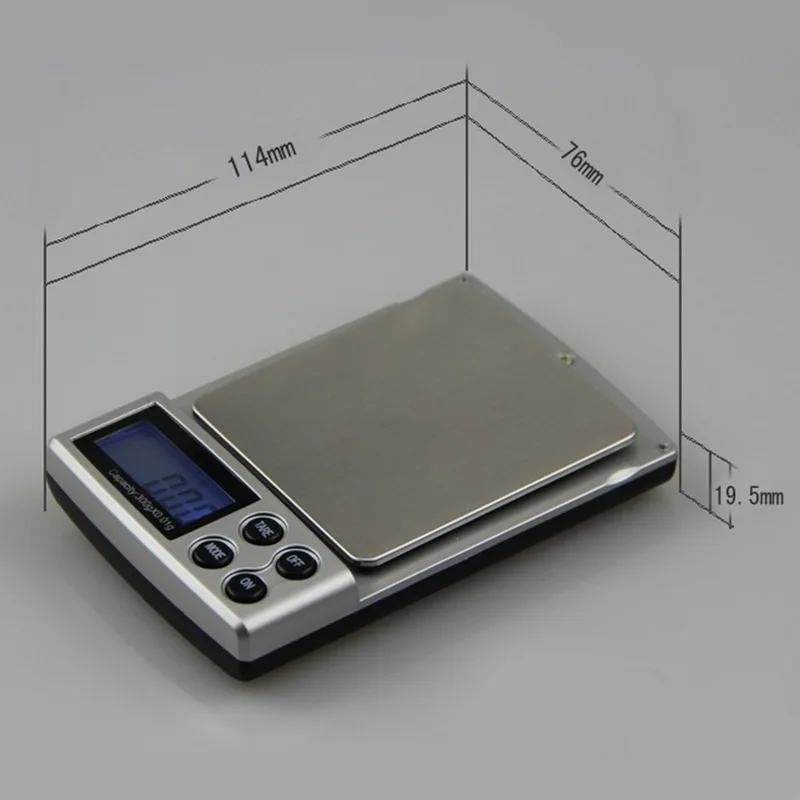 Карманные цифровые мини-весы портативные ювелирные весы с ЖК-дисплеем Точность 0