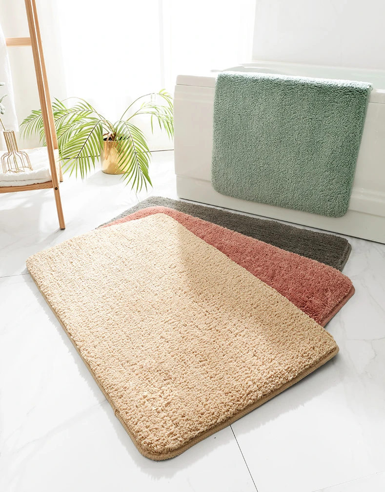 Ковры для гостиной сплошной цвет абсорбирующий быстросохнущий нескользящий не