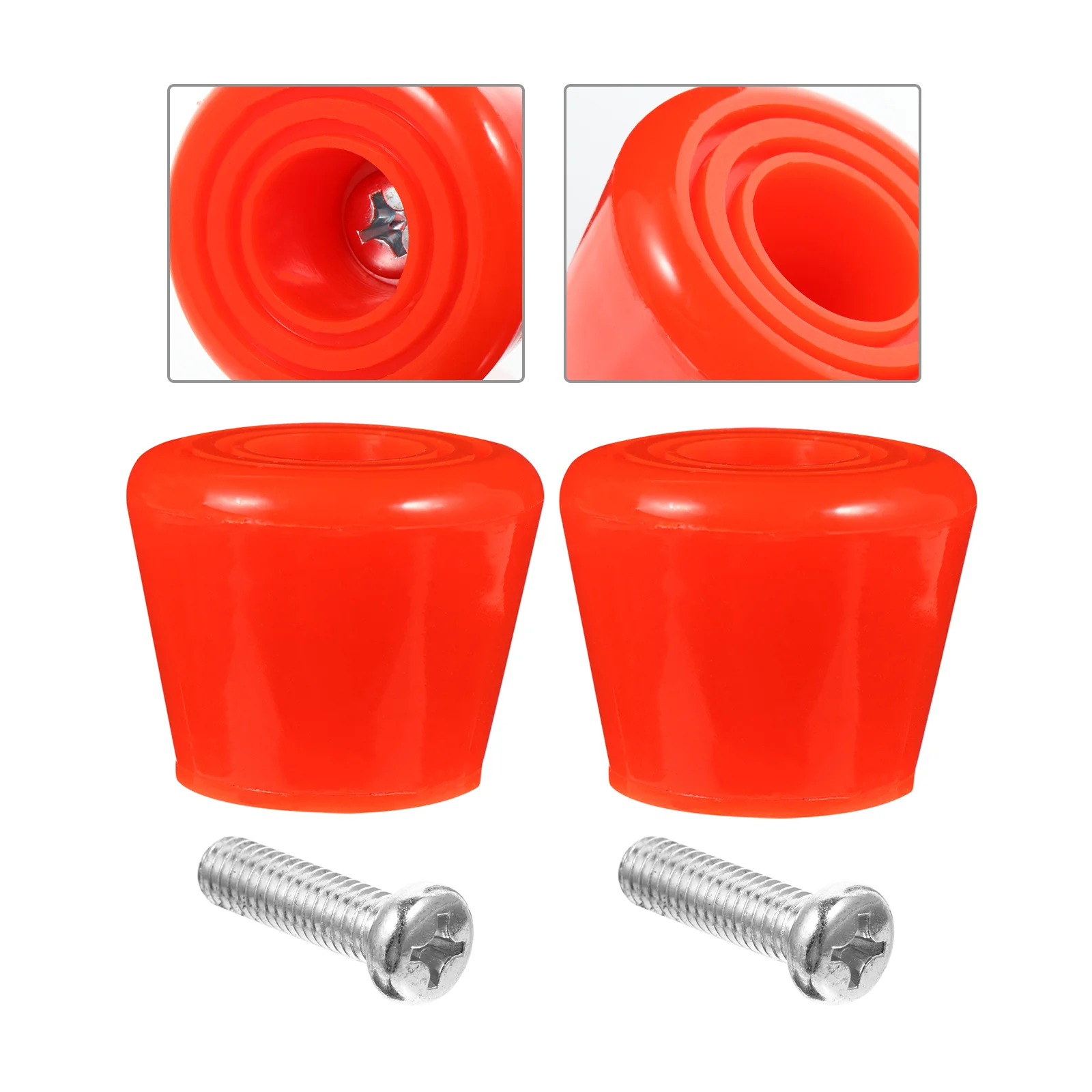 

4pcs Exercise Roller Skates Brake Pads Roller Skates Brake Pad Brake Blocks