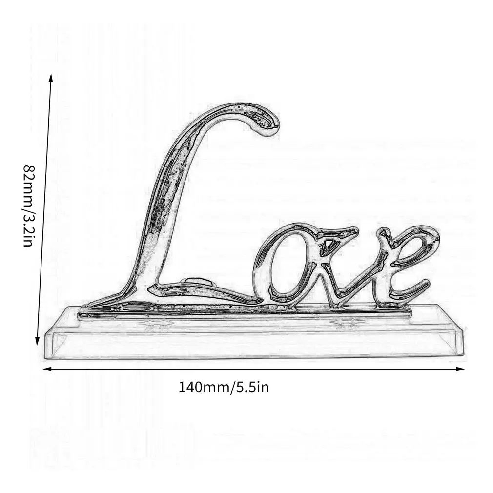 

Artificial Flower In Love Display Stand Holder for Birthday Christmas Wedding Home Decor Flower Roses Display Base