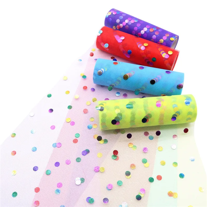 Юбка-пачка из тюля в цветной горошек с блестками юбка-пачка для украшения