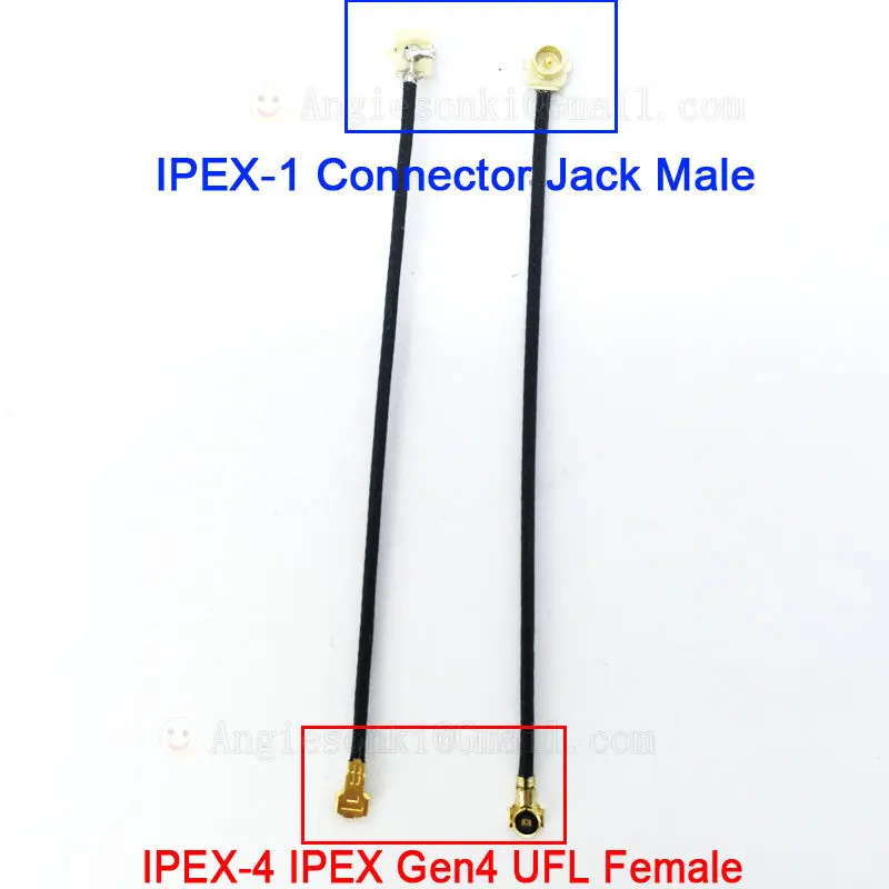 IPEX 4 к 1 UFL гнездовой коннектор Jack Male антенна для BCM94360CSAX/BCM94360CS2/BCM94360CS2AX - купить по