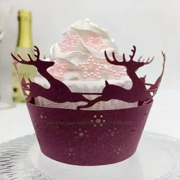 

1pc Jumping deer lace silicone cake mold cake decorating tools fondant mold chocolate gmpaste mould cake mould FTM098