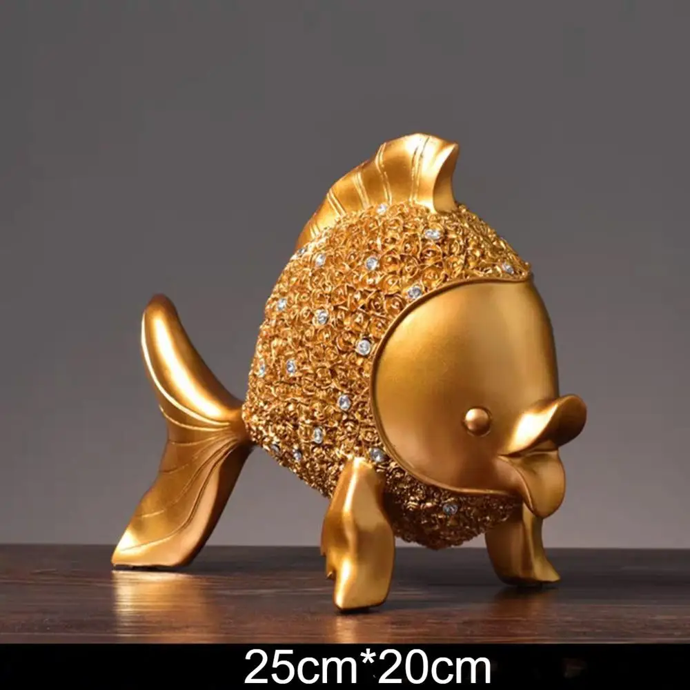 goldfish Семейные фигурки совы, милые украшения для танцев, домашний декор, креативные изделия в виде животных, аксессуары для домашнего декора, свадебный подарок для влюбленных - Цвет: goldfish