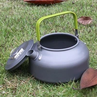 0 8l portable ultra light outdoor hiking camping picnic water kettle teapot coffee pot outdoor appliances watercoffeetea pot