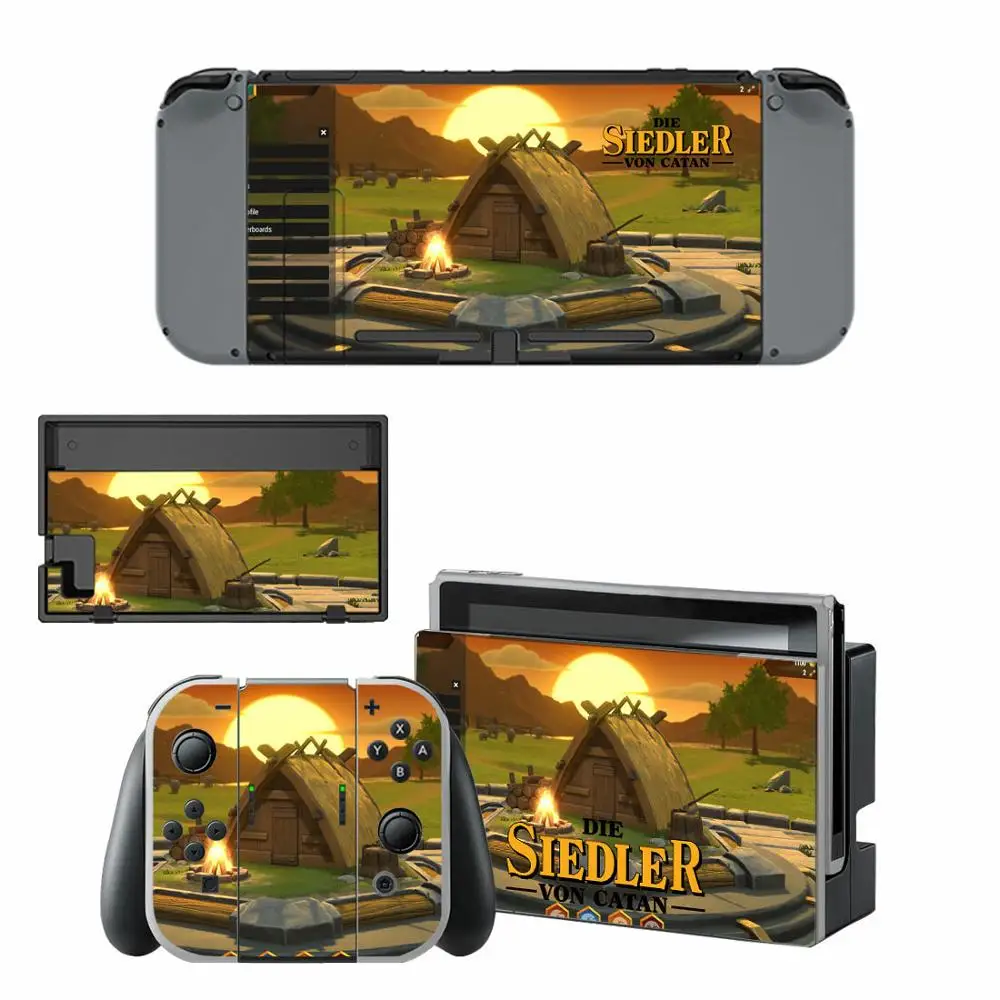Наклейка для Nintendo Switch и контроллера Защитная пленка Siedler von Catan|Наклейки| |