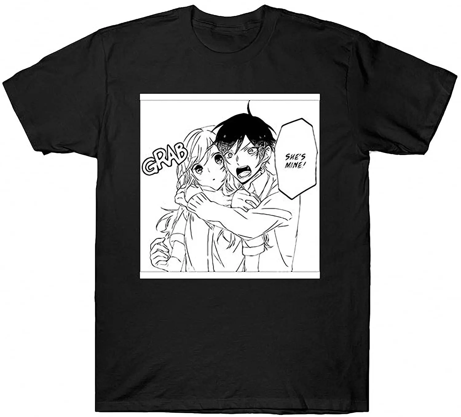 

Повседневная футболка аниме с принтом, летние топы унисекс с коротким рукавом, удобный черный топ