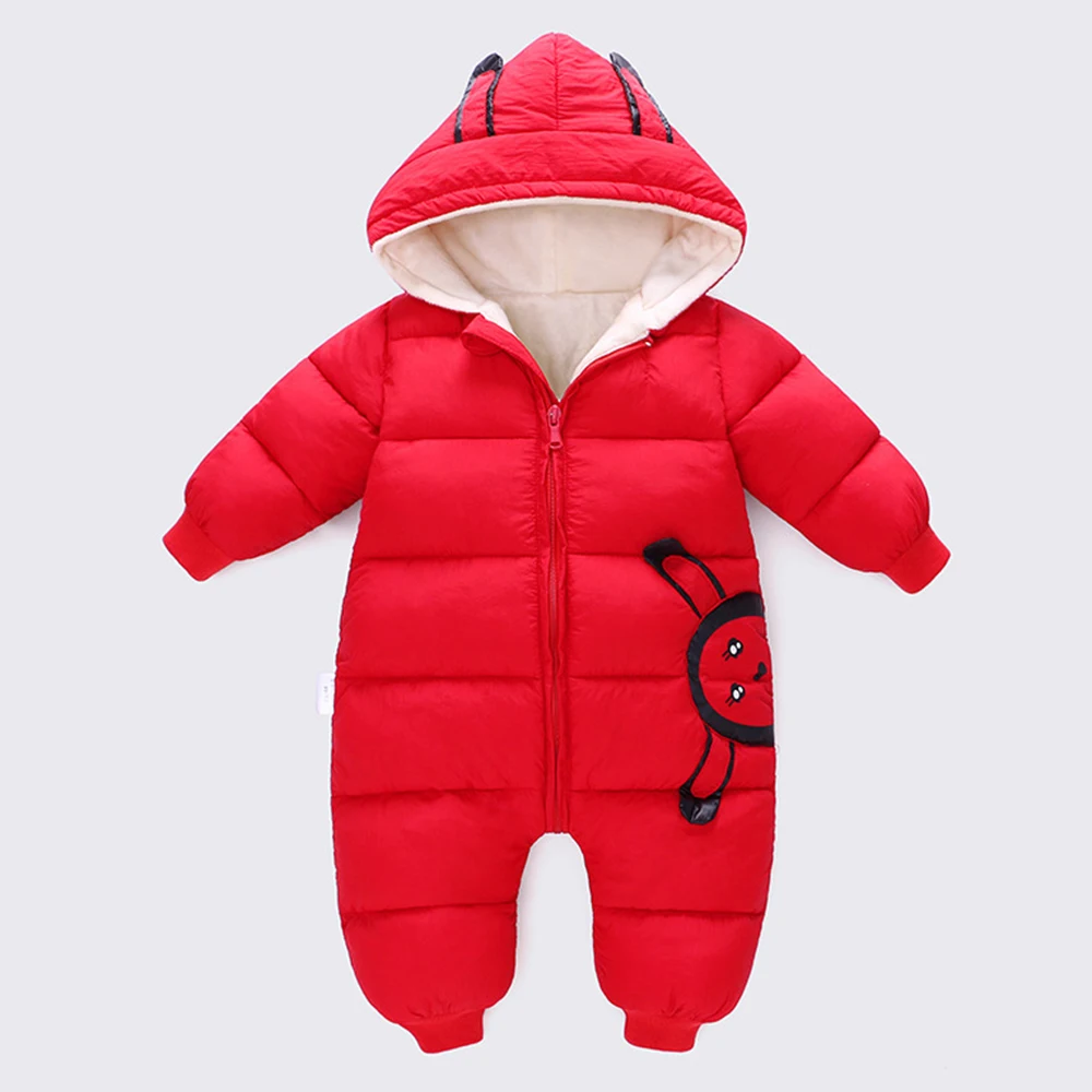 Style 5 Red Осенне-зимние детские комбинезоны с медведем для новорожденных; флисовые толстовки с капюшоном кораллового цвета; комбинезон для маленьких девочек и мальчиков; одежда для малышей - Цвет: Style 5 Red