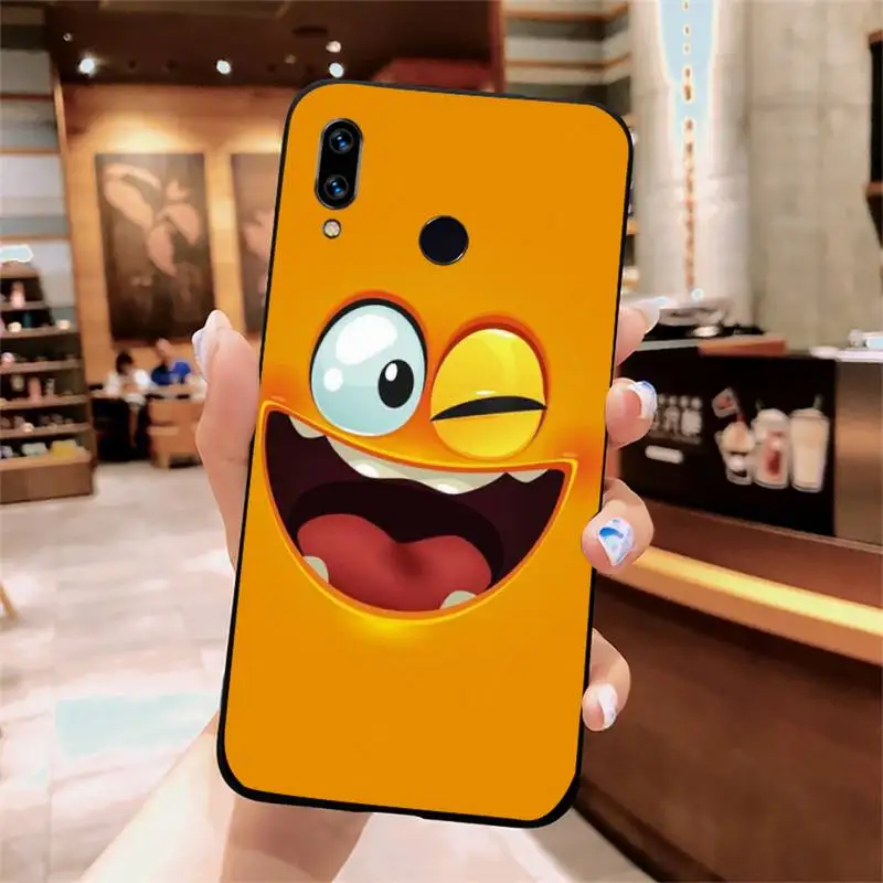 

3D funny face fashion pattern Phone Case For Xiaomi Redmi note 7 8 9 t k30 max3 9 s 10 pro lite
