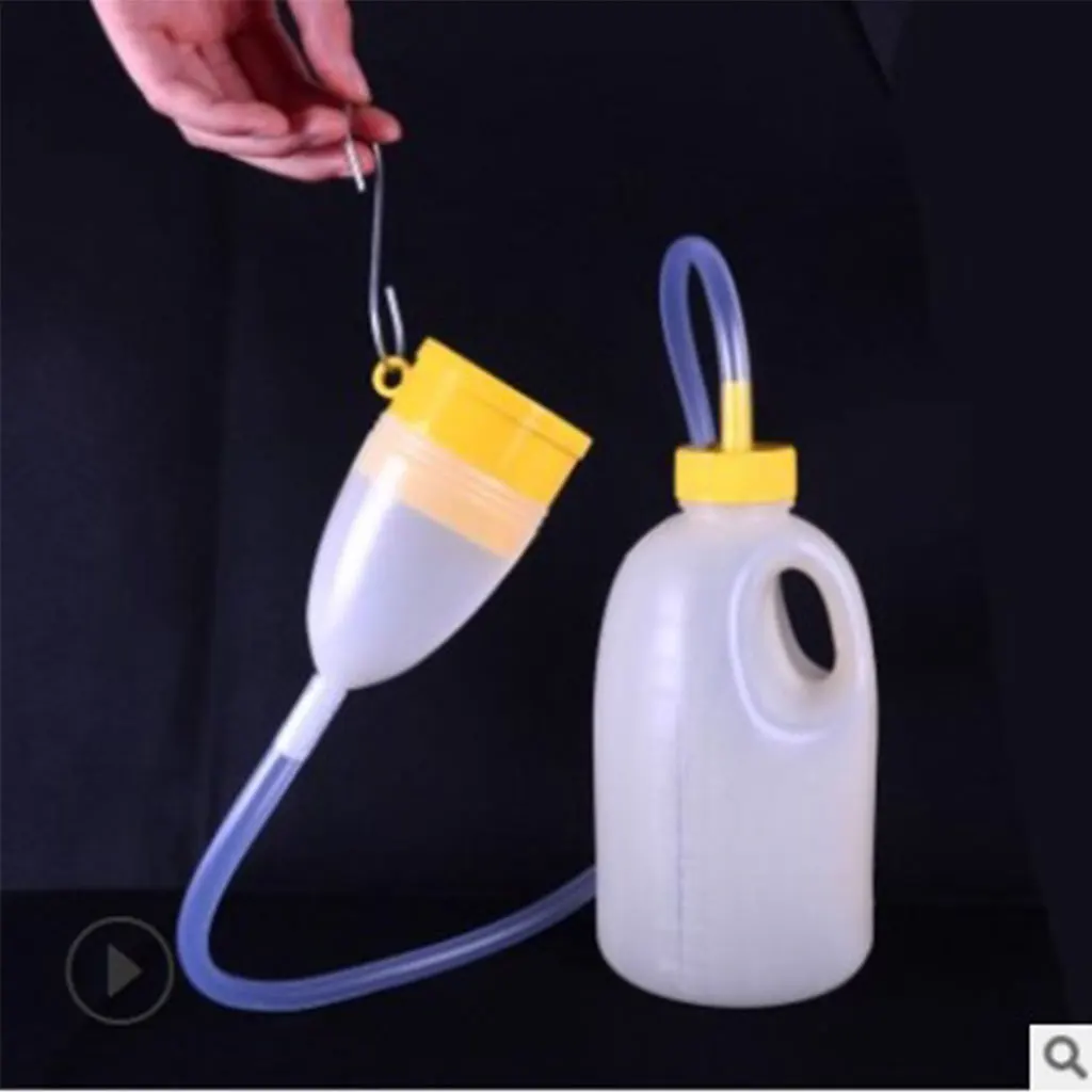 1700ml Travel Emergency Toilet Bucket Car Outdoor Male Bed Pee Urinal Tube Bottle Night Drainage for Camping | Красота и здоровье
