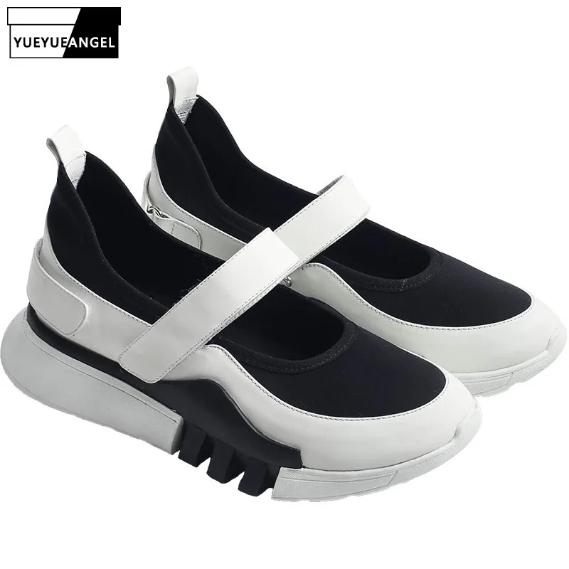 

Туфли женские на плоской платформе, повседневные лоферы, натуральная кожа, лоскутные, английская Уличная обувь, разноцветные