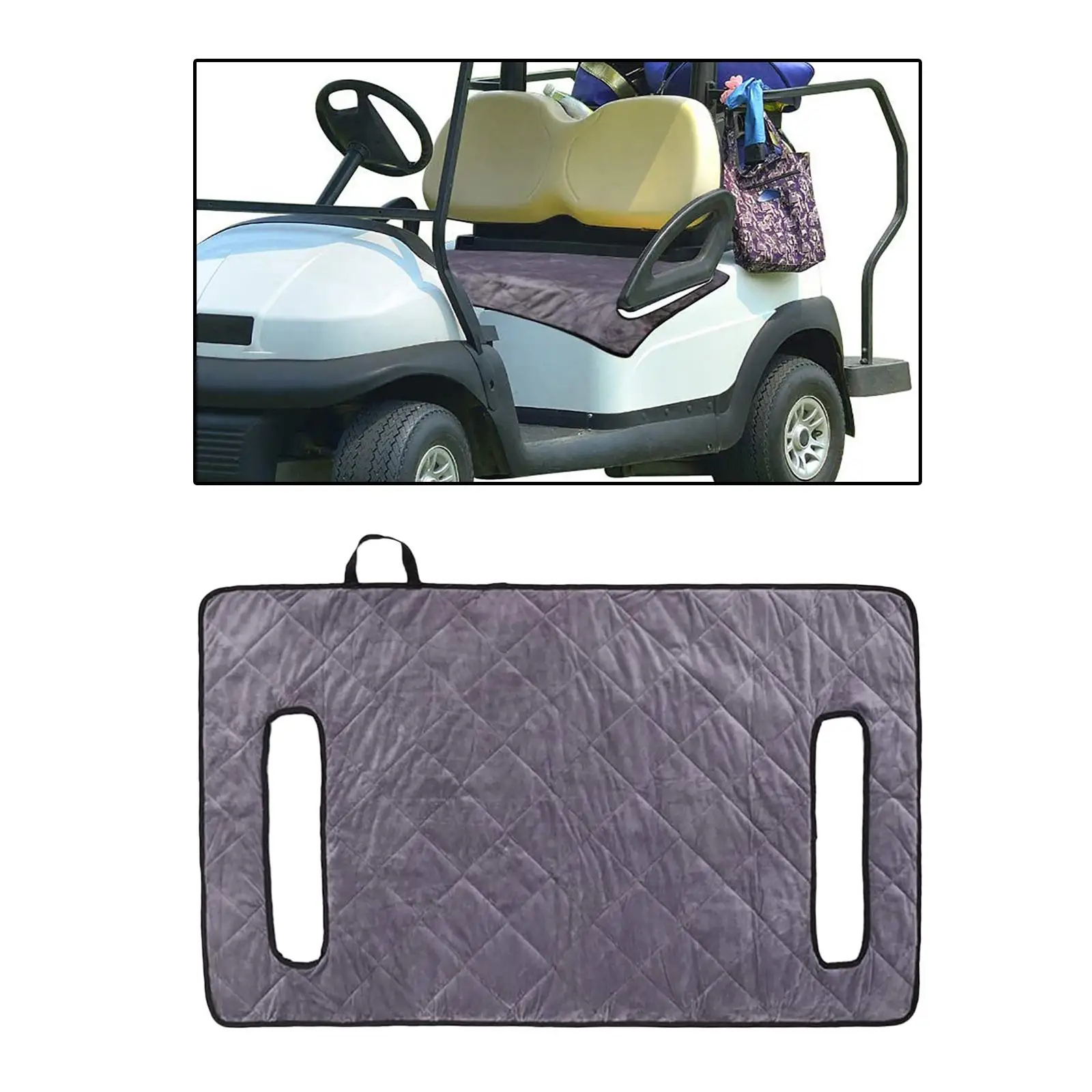 Golf Cart Seat Cover Blanket Comfortable Soft for Sports Travel | Спорт и развлечения
