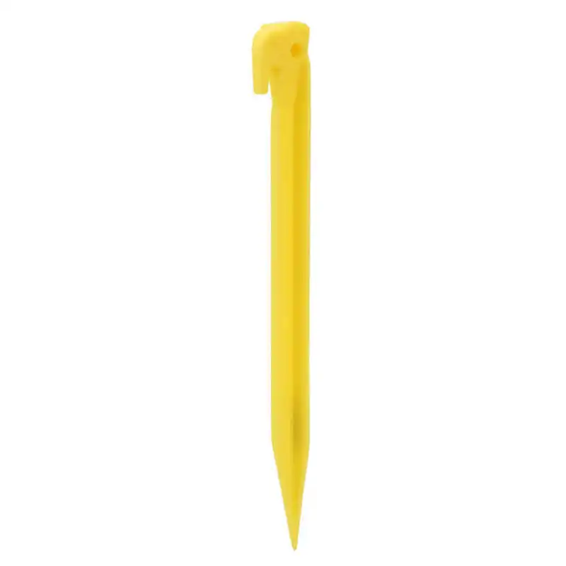 Practical 20pcs 9'' Heavy Duty Plastic Camping Awning Tent Pegs Portable Canopy Sand Ground Stakes Building | Спорт и