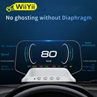 Новейший дисплей C3 OBD2 HUD, обновленная дополнительная навигация, HUD, расход топлива, проекция скорости автомобиля