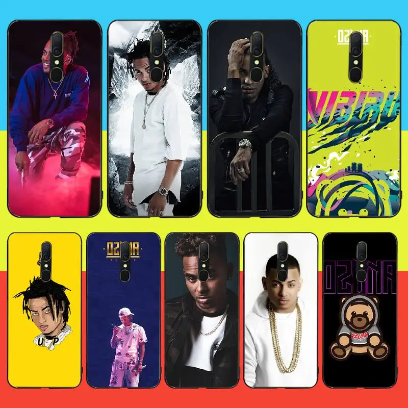 NBDRUICAI Ozuna POP чехол в стиле хип-хоп для раппера черный мягкий Oppo A5 A9 2020 A11x A71 A73S A1K A83 |