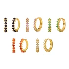 Простые милые маленькие серьги Huggies, серебро 925 пробы, серьги для девочек, классические минималистичные очаровательные серьги в стиле бохо, ювелирные изделия