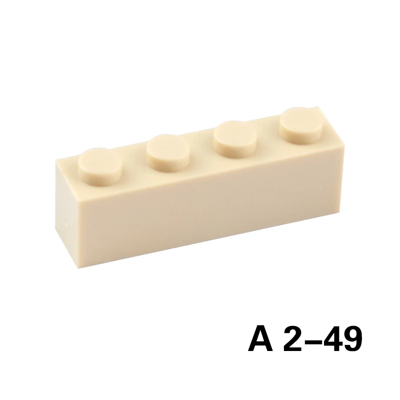10PCS City DIY Building Block Figures Parts Thick Bricks 1X4 Compatible Assembles Particles 3010 Educational Plastic Kid Toys | Игрушки и
