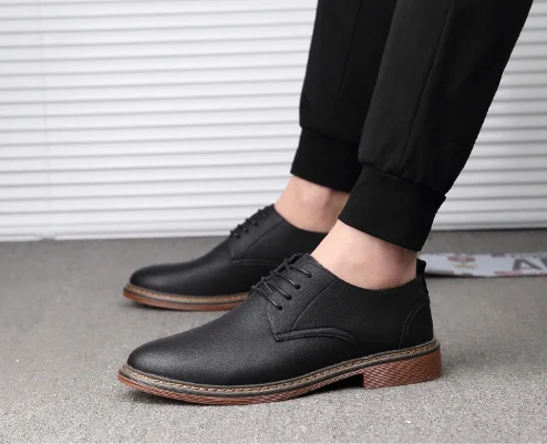 

3738- latest men's leather shoes