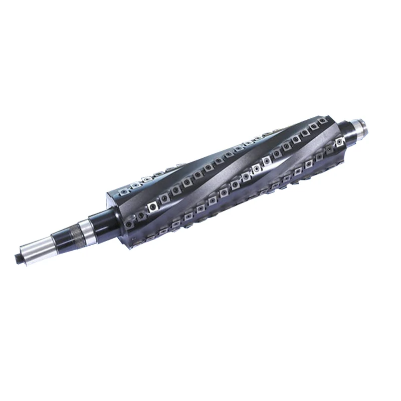 Спиральная режущая головка со сменными карбидными лезвиями для толщины