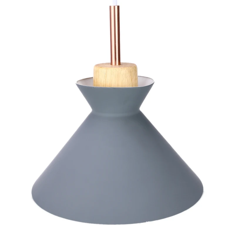 Скандинавские комбинированные подвесные светильники из натурального дерева
