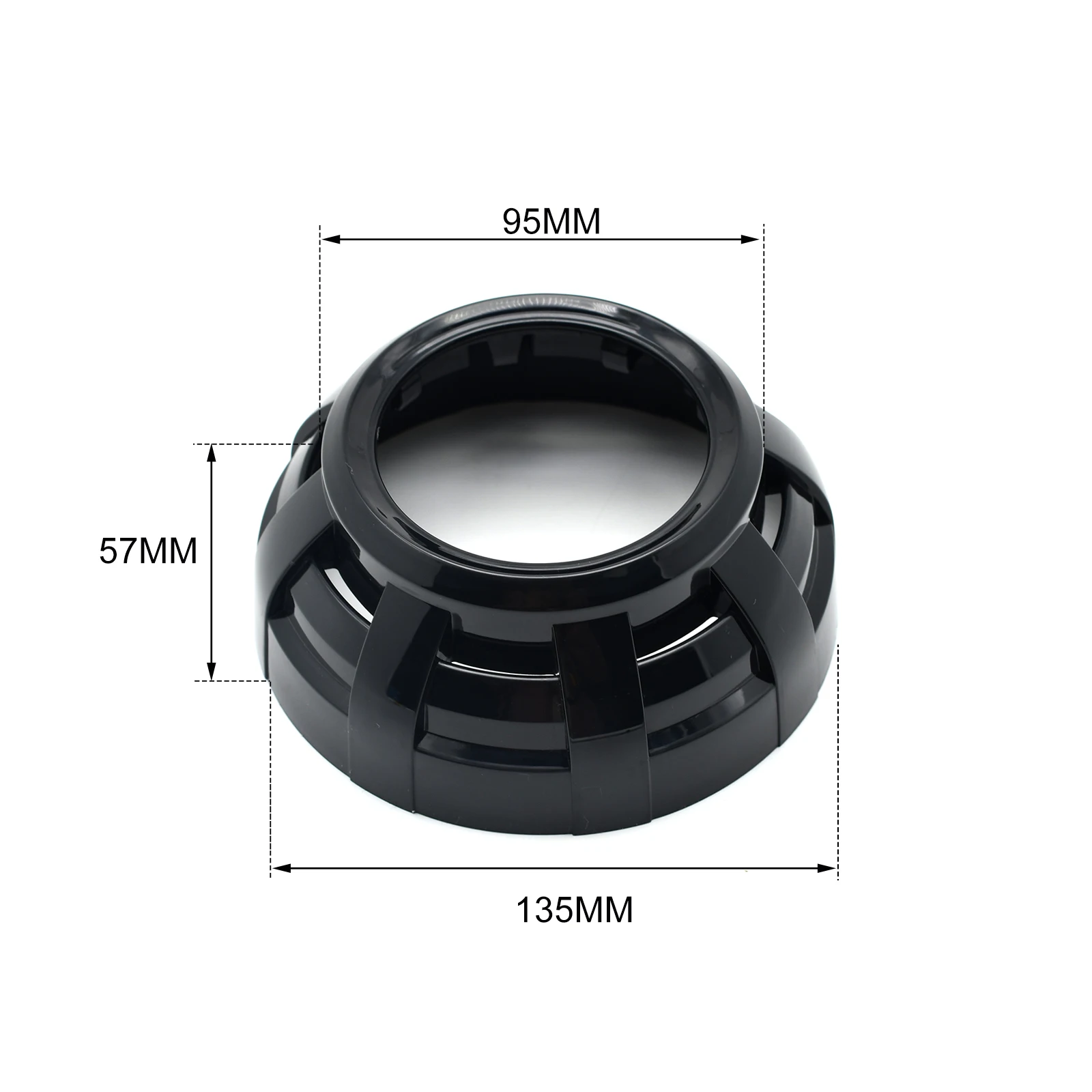 3 дюйма H4 Простая установка Koito Q5 биксеноновый Hid проектор универсальная кожуха