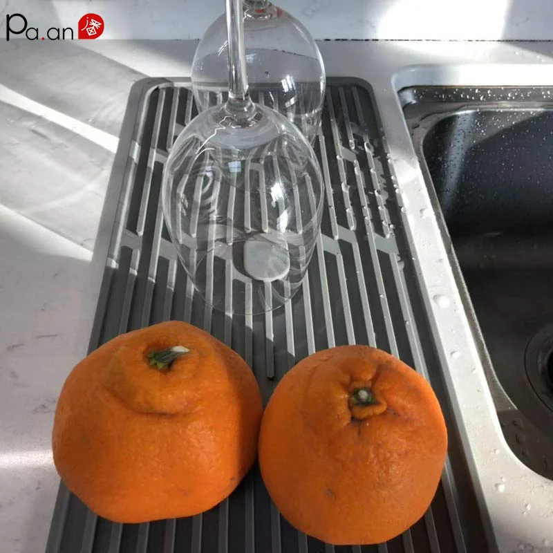 Силиконовая подстилка силиконовый коврик для слива нескользящий раковины