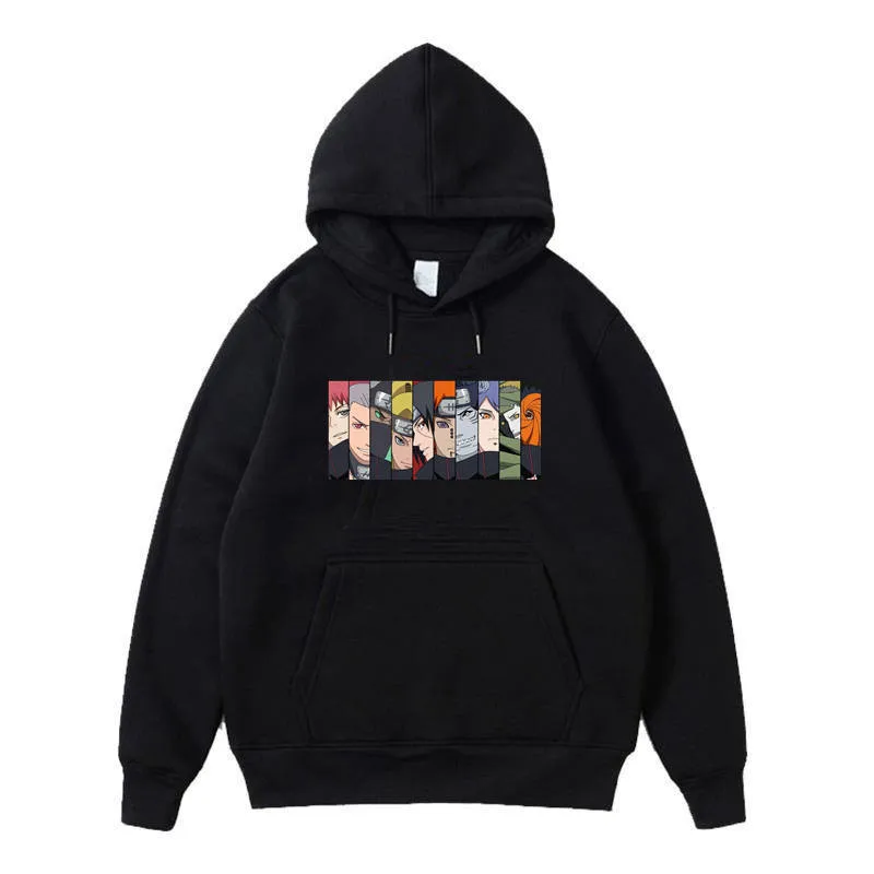 Японские худи для мужчин Японская уличная одежда мужские толстовки с капюшоном в
