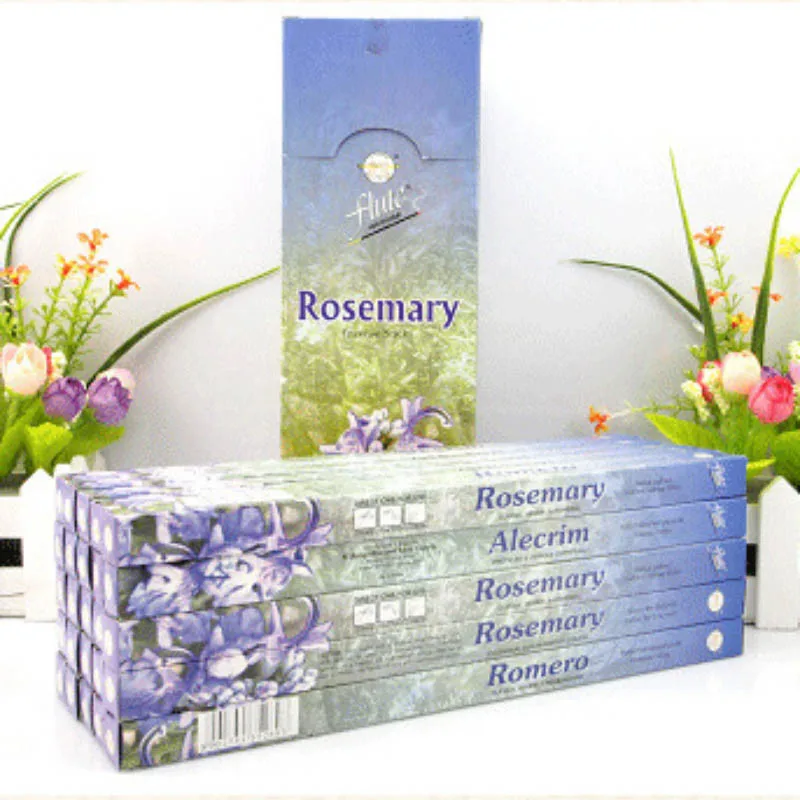 Rosemary Флейта 200 палочки/коробка мульти-стиль индийский Ладан палочки аромат палочки ручной работы Домашний Аромат Frank благовония шалфея палочки - Аромат: Rosemary