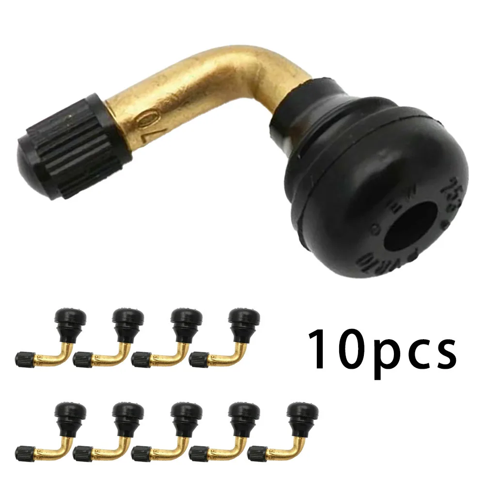 

Tire Bent Valve Stems Tubeless Tires W / Cap 90 Degree For Moped Scooter