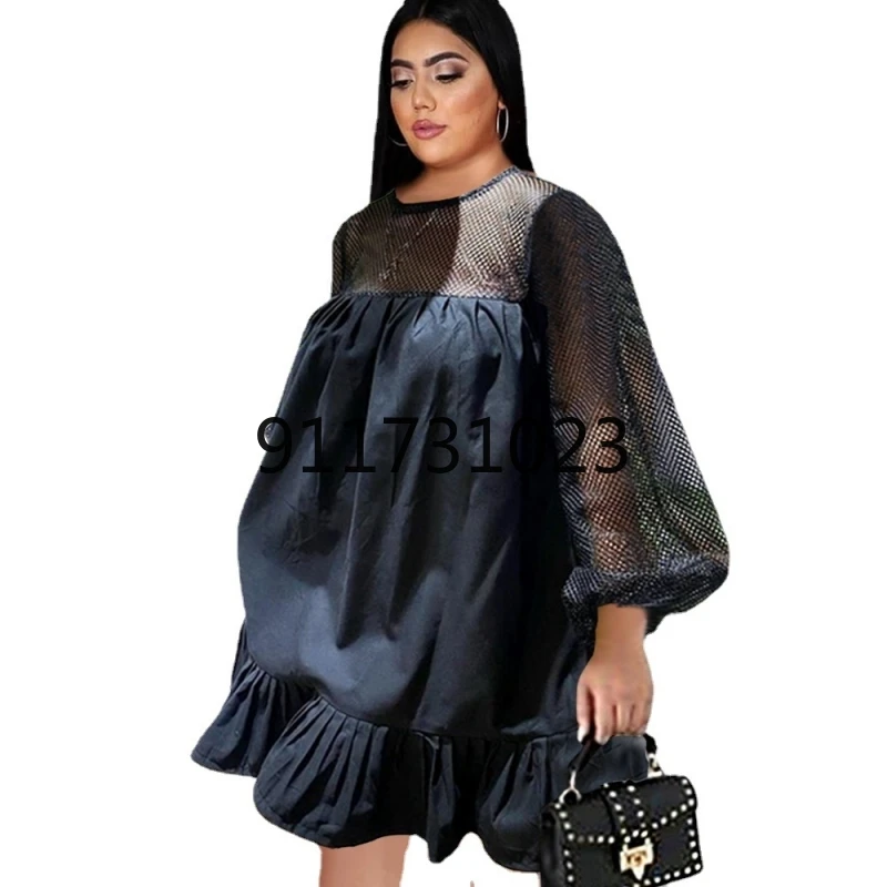 Африканские платья с длинным рукавом для женщин 2021 Vetement Femme Dashiki принт