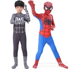Необыкновенный костюм Человека спайдербэй для косплея удивительный костюм спайдермена Питер Паркер зентай костюм супергероя боди для детей и взрослых