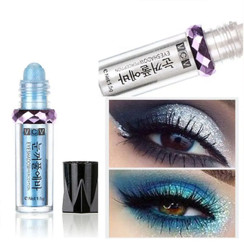 16 цветов мерцающие золотые тени для век долговечные Минеральные блестящий