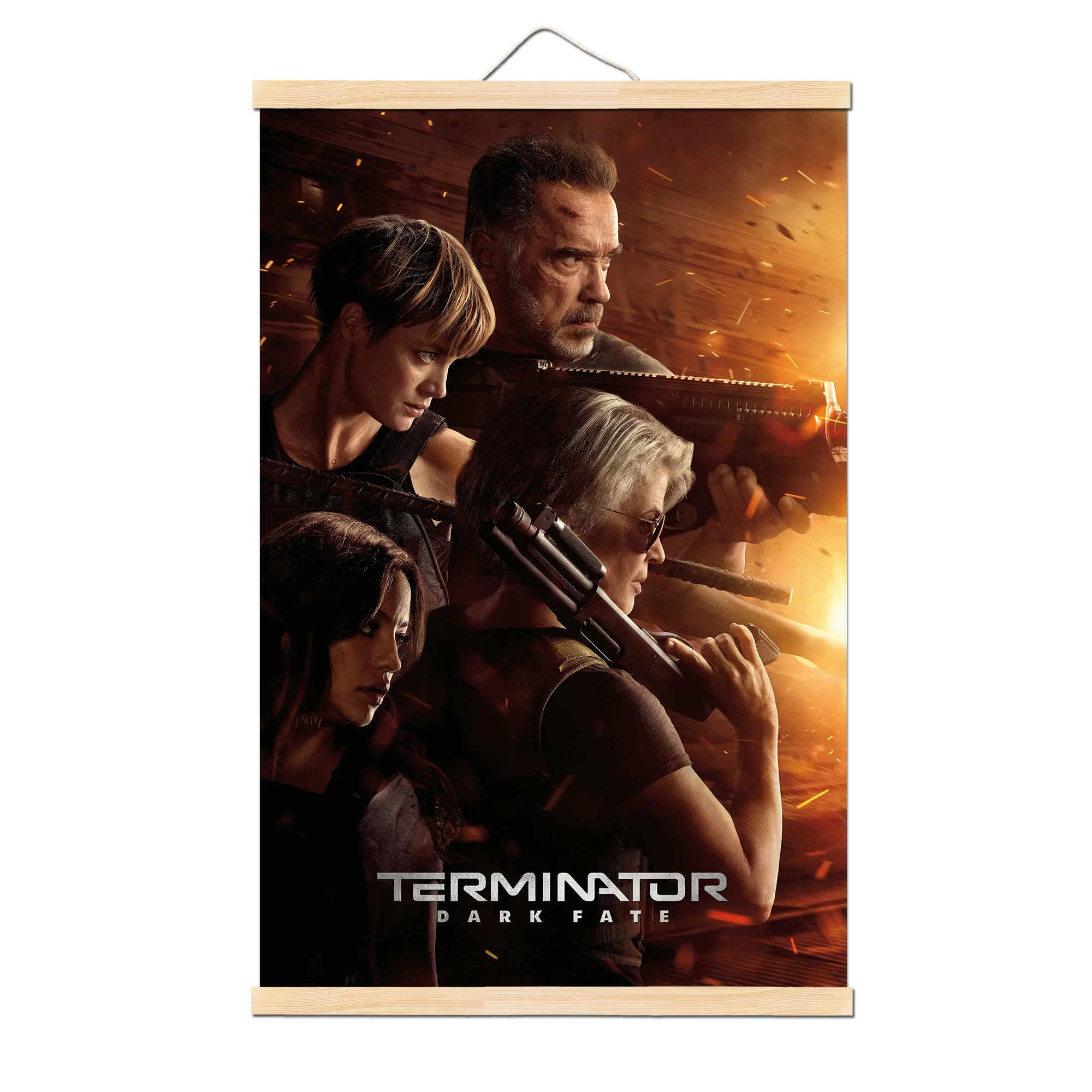 03 Терминатор 6 Темный Fate фильм плакат Арнольд Шварценеггер шелковые художественные принты плакаты домашние настенные декоративные картины - Цвет: 03