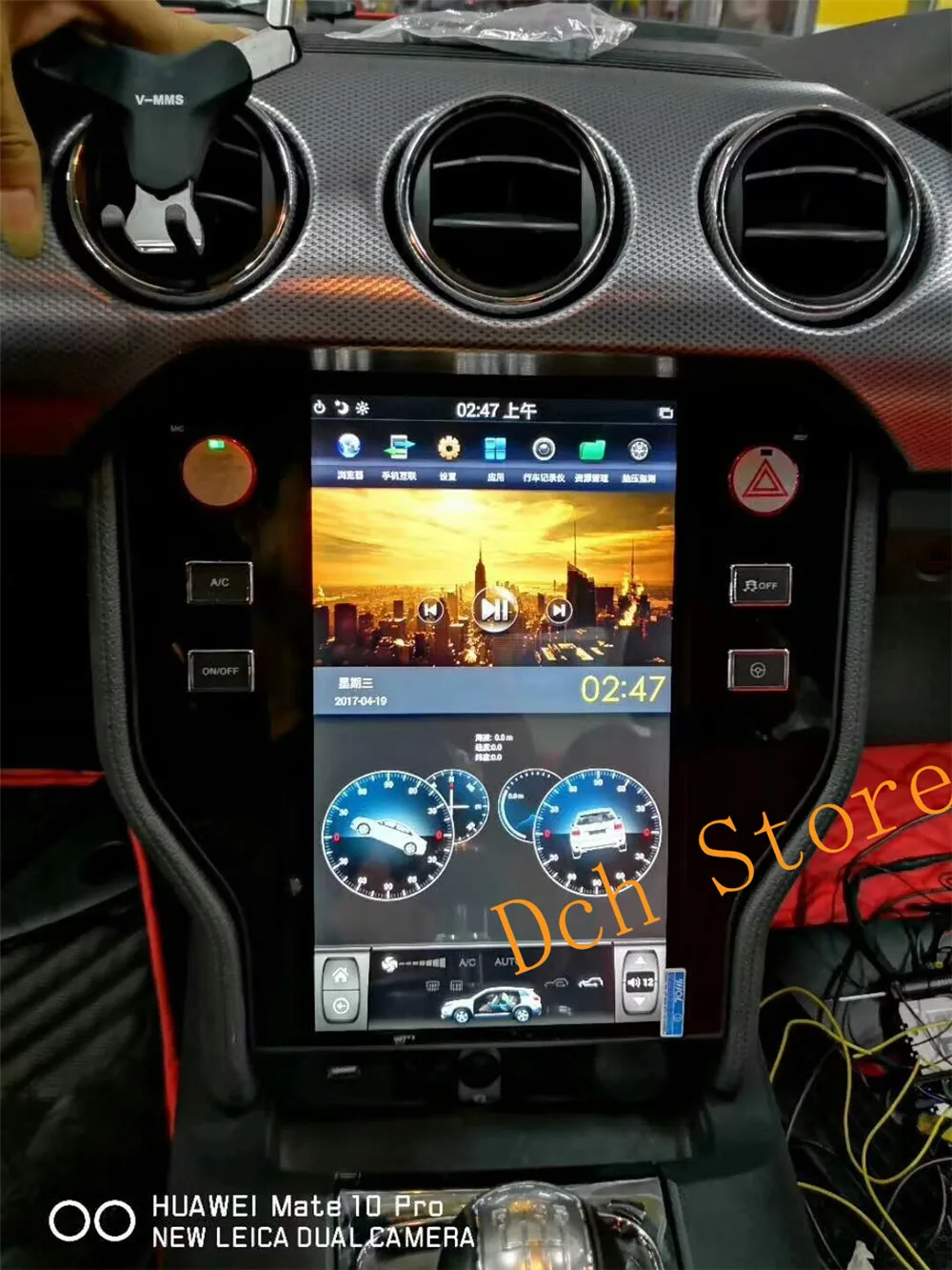 Автомобильный DVD-плеер Tesla Style 12 1 дюйма вертикальный экран Android 9 0 GPS-навигация для
