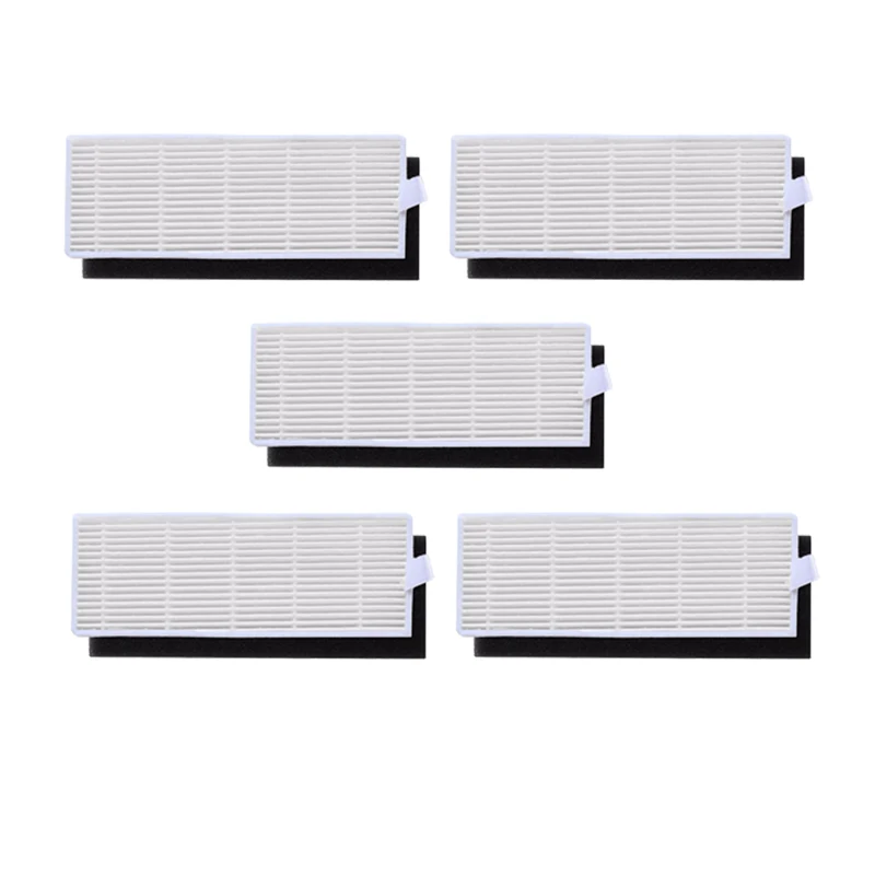 

5 Sets Cleaning Filter for Polaris PVCR 0726w 0826 Robotic Vacuum Cleaner HEPA Filter Sponge Filters Accessories