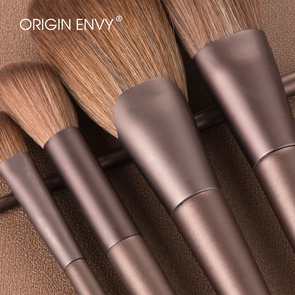 

ORIGIN ENVY 11Pcs Makeup Brushes Tool Set Cosmetic Powder Eye Shadow Foundation Blush Blending Beauty Make Up Brush Maquiagem