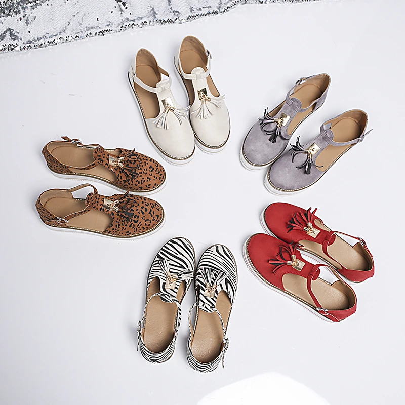 

Fashion Fringe Thick Sole Sandals Women Cover Heel Summer Shoes New Platform Sandals Women's Casual Sandals