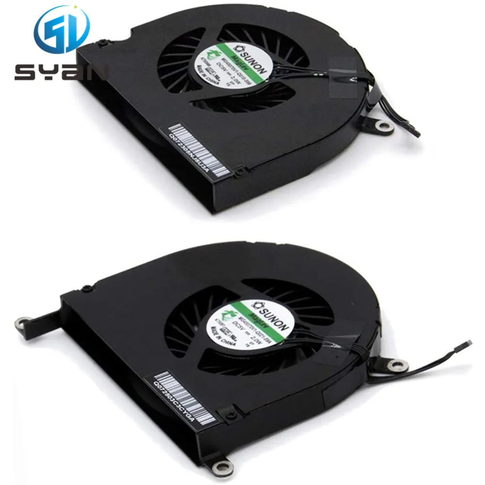 

New Laptop Cooling Fan for Apple Macbook Pro A1297 17" MC226 MC227(Left+Right,Original PN:MG45070V1-Q021-S9A MG45070V1-Q010-S99