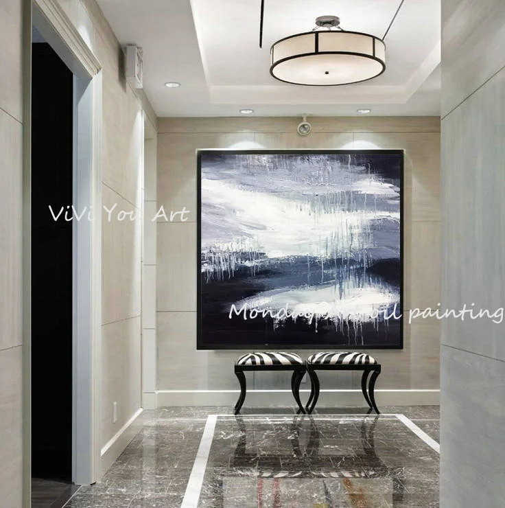 

Abstract paintings Hand painted Canvas Painting modern art on the wall Picture for Living room bedroom home decorative pictures