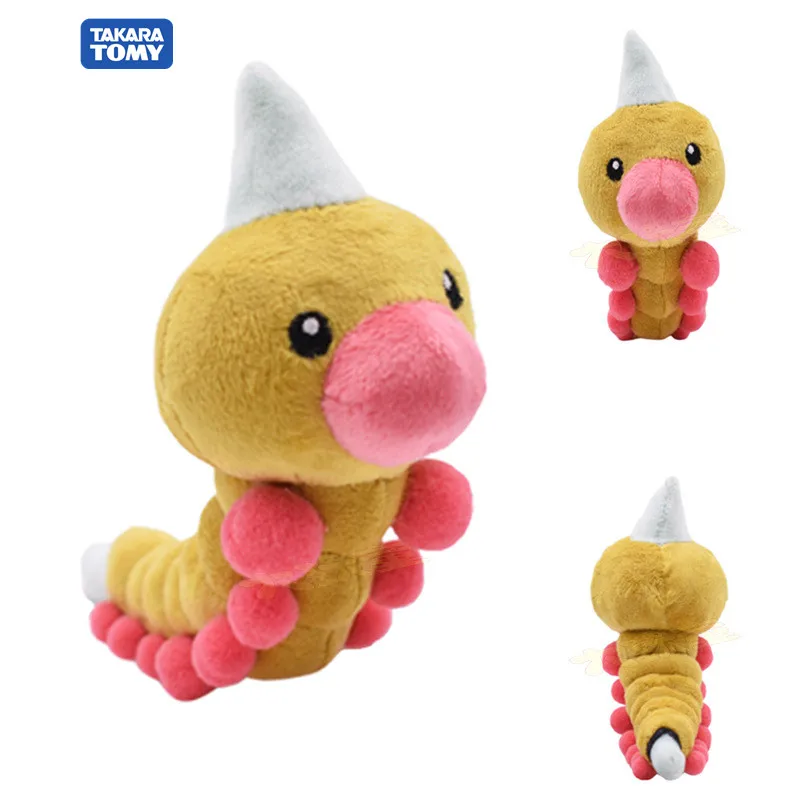 TAKARA TOMY Pokemon 19 см Weedle плюшевые игрушки мягкие куклы Peluche подарок для детей на