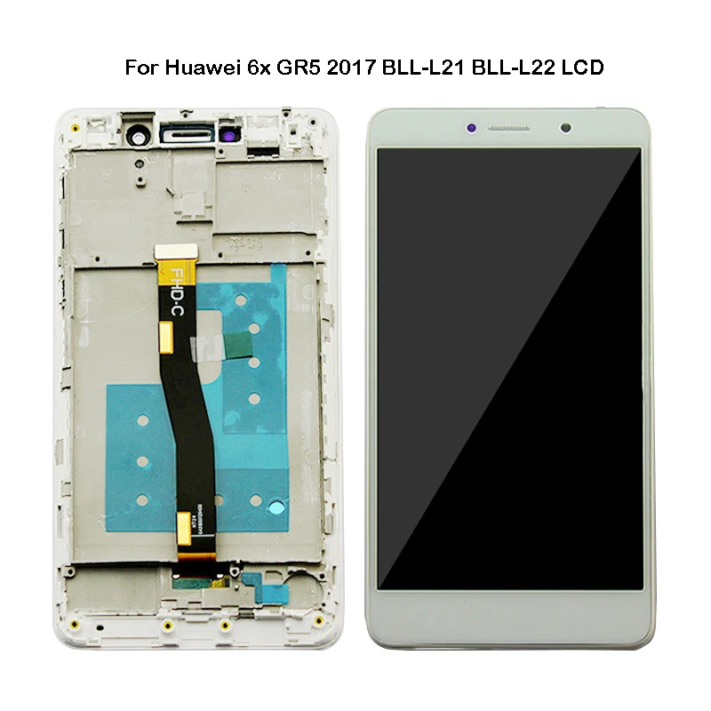 

5.5 inch high qualit For Huawei Honor 6X Display With Touch Screen BLN L24 AL10 L21 L22 Lcd Digitizer Assembly GR5 2017 Lcd